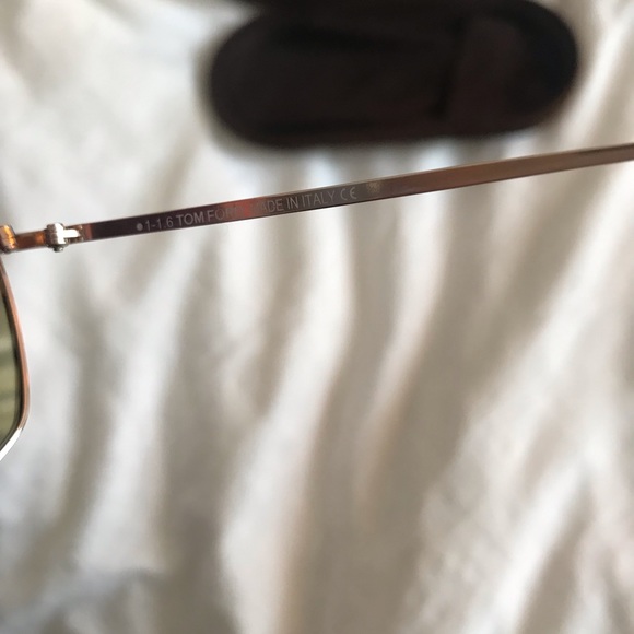 SOLD.Tom Ford "Georges" Aviator Sunglasses - Picture 3 of 5